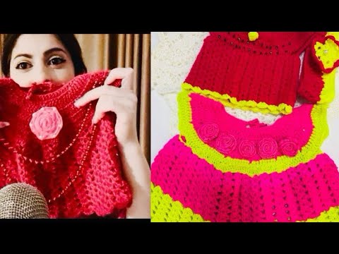 Видео: АСМР Детские платья 👗 крючком. Показываю и рассказываю 