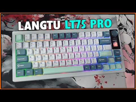 Видео: Супер стабы, смазанные свитчи и роллер с экранчиком - Langtu LT75 PRO #Langtu #клавиатура