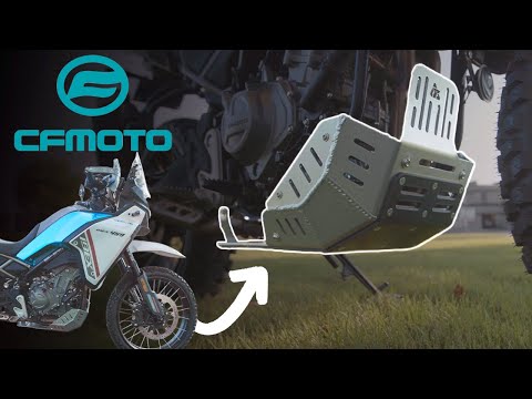 Видео: Защитная пластина Tusk Quiet Glide Adventure | CFMoto IBEX 450