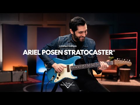 Видео: Знаковая гитара Stratocaster от Ariel Posen | Fender Custom Shop | Fender