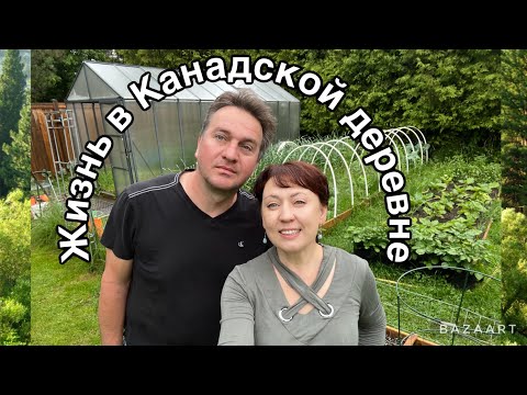 Видео: Жизнь в Канадской деревне//халявний компост//осмотр пчёл// наш огород