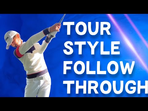 Видео: Как поймать мяч для гольфа. Подтолкните левый локоть к середине тела.