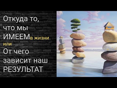 Видео: От чего зависит ваша жизнь и результат что вы имеете