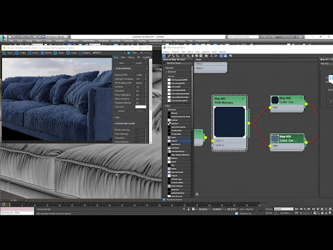 Видео: БАРХАТ, ШЕЛК. НАСТРОЙКА FALLOFF
