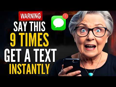 Видео: Повторите это 9 раз и получите мгновенное текстовое сообщение от конкретного человека | БЕЗУМНЫЕ ...