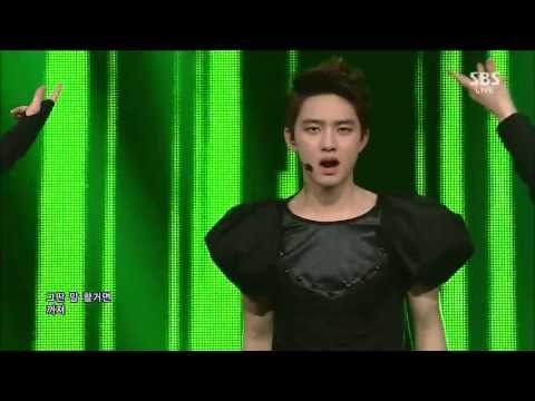 Видео: EXO [Волк и красота] @SBS Inkigayo Популярная песня 20130617