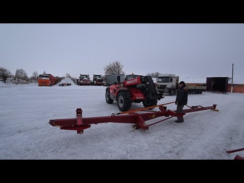 Видео: Пришли тележки для жаток Uni Cart 3000 | Радоваться или плакать