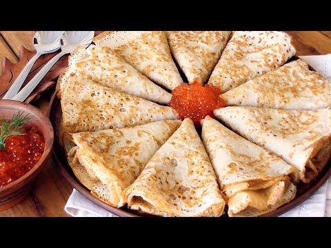 Видео: Самые любимые Блины на Ржаной закваске!🌾///The most favorite Pancakes on Rye sourdough