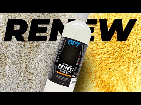 Видео: OPT Renew. Шампунь помогающий отмыть и восстановить мягкость микрофибре