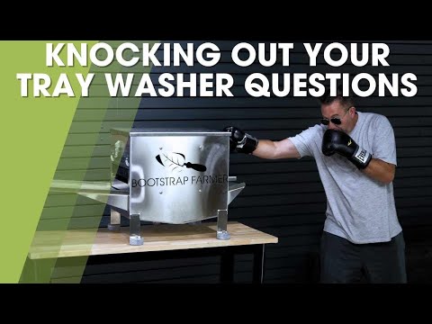 Видео: Зачем вам нужна машина для мойки поддонов | Масштабная мойка поддонов для микрозелени для фермеров