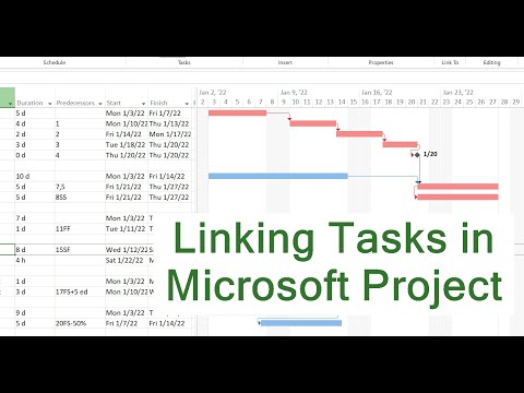 Видео: Связывание задач в Microsoft Project 2022 — все, что вам нужно знать!