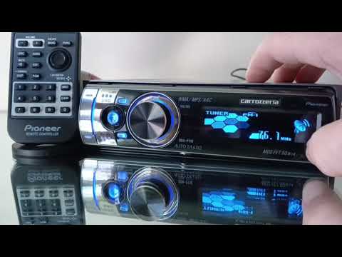 Видео: Carrozzeria DEH-P710  DSP! встроен управляемый модуль блютуз... демонстрация функционирования