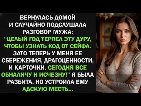Видео: Муж решил меня обокрасть и оставить ни с чем, за что я ему устроила адскую жестокую месть...