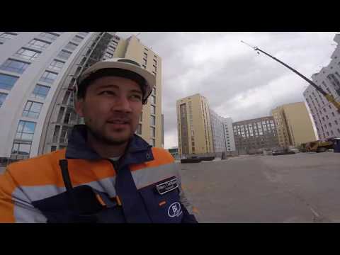 Видео: Гидроизоляция эксплуатируемой кровли. BI group. ЖК