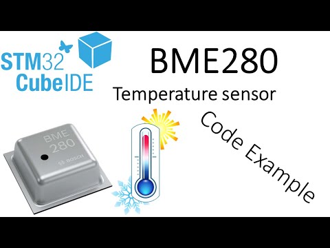 Видео: Датчик BME280. Измерение температуры. Stm32 CubeIDE
