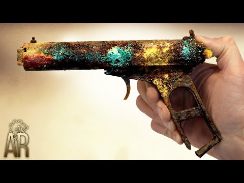 Видео: Реставрация супер редкого оружия Пневматический пистолет WARRIOR .177