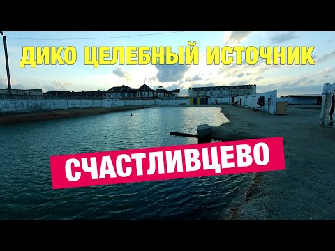 Видео: Радоновый целебный горячий источник за с.Счастливцево