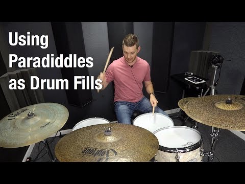 Видео: Барабанные партии Paradiddle для начинающих | Drummer101.com