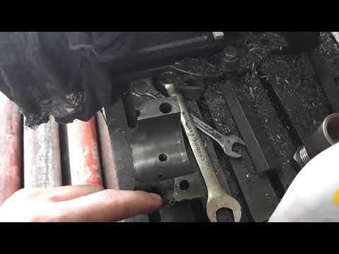 Видео: Станок 6М12П ремонт ч 6 крышка гайки винта продольной подачи