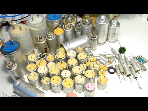 Видео: Про советские конденсаторы и прочее