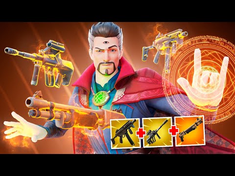 Видео: Золотой ДОКТОР СТРЕНДЖ за 200 уровень в Фортнайт!