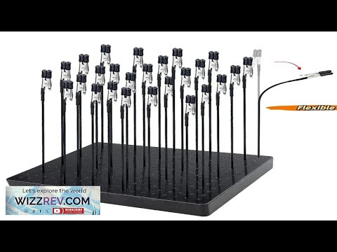 Видео: Подставка для покраски модели с 10 металлическими гибкими зажимами-крокодилами для Gundam