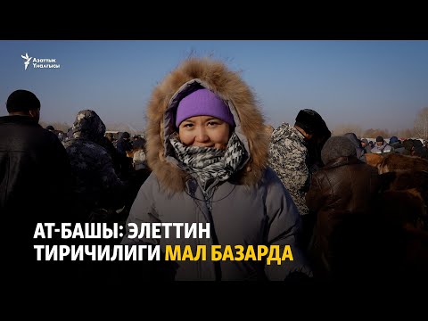 Видео: Ат-Башы: элеттин тиричилиги мал базарда