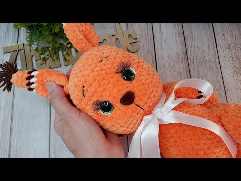 Видео: МК БЕЛОЧКА "НИССА" КРЮЧКОМ ❤ 2-Я ЧАСТЬ