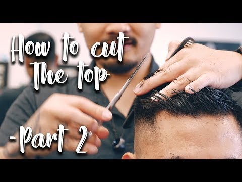 Видео: Как сделать обычную стрижку на макушке