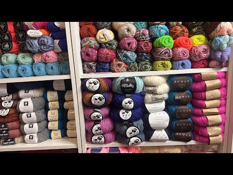 Видео: Мои запасы пряжи 5/5