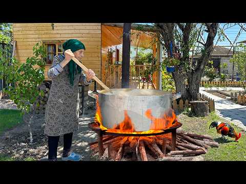 Видео: Старый кавказский десерт всего из одного ингредиента - Семени