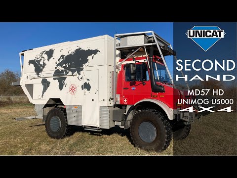 Видео: Экспедиционный автомобиль UNICAT MD57 HD UNIMOG U5000 4X4