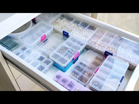 Видео: Мои ИНСТРУМЕНТЫ для изготовления бижутерии. ХРАНЕНИЕ натуральных камней и фурнитуры
