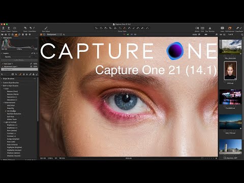 Видео: Обновление Capture One Pro 21 (14.1). Александр Свет