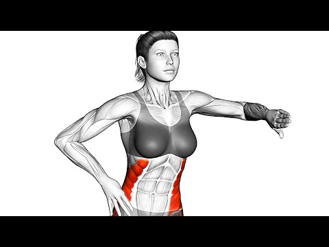 Видео: Упражнения стоя для Талии (делайте это каждый день чтобы Уменьшить Талию)