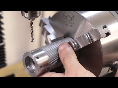 Видео: Изготовление держателя плашки задней бабки для токарного станка