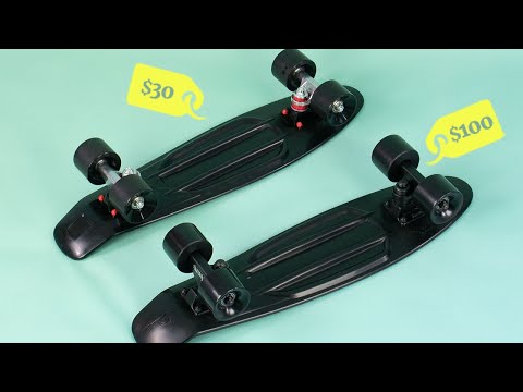 Видео: Поддельный пенни-борд против настоящего пенни-борда (сравнение)