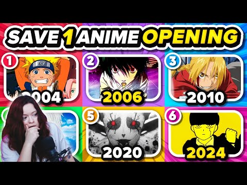 Видео: ВЫБЕРИТЕ OPENING АНИМЕ ДЛЯ КАЖДОГО ГОДА 🎵🔥 (2004 - 2024) – Реакция на Donki - Anime( Донки )