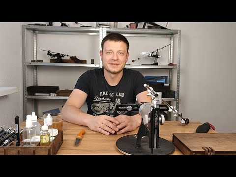 Видео: Заточка ножа со сведением в ноль. Овощник от Виталия Салмина. TSPROF K03 Pro.