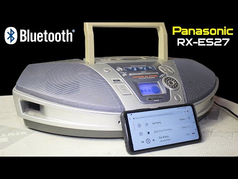 Видео: Panasonic RX-ES27. Установка Bluetooth аудио модуля (AUX)