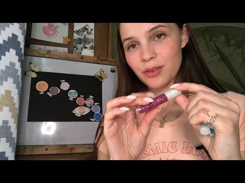 Видео: АСМР сделаем с вами картину космоса // расскажу о планетах // асмр творчество // асмр картина