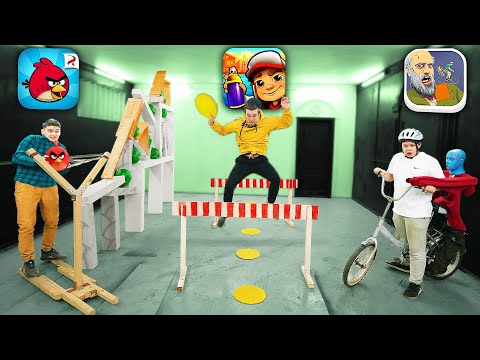 Видео: МОБИЛЬНЫЕ ИГРЫ В РЕАЛЬНОЙ ЖИЗНИ