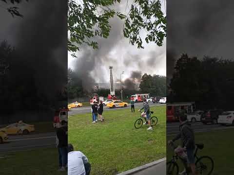 Видео: Подольских Курсантов пожар