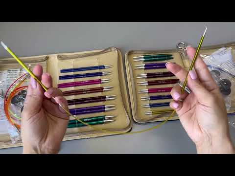 Видео: Наборы съемных спиц KnitPro серии зинг - какой выбрать