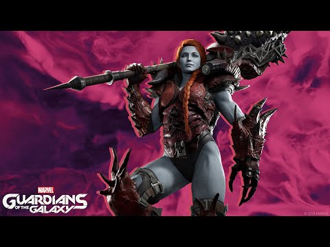 Видео: Стражи Галактики (PS4) Леди Хеллбенд: идём продавать Грута