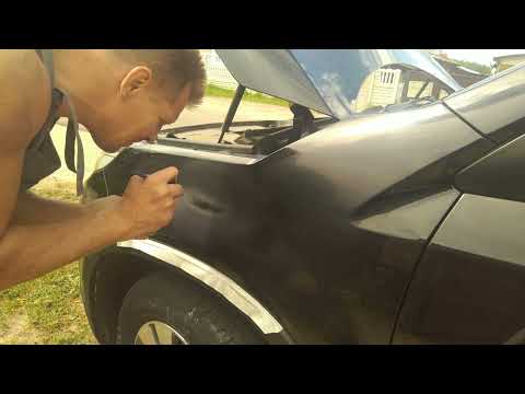 Видео: ПОКРАСКА АЭРОГРАФОМ НА УЛИЦЕ ПЯТНОМ.