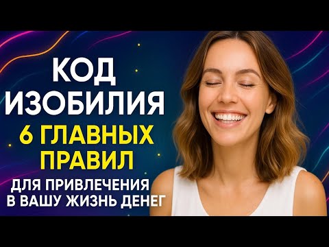 Видео: Деньги в Радости - 6 правил Изобилия