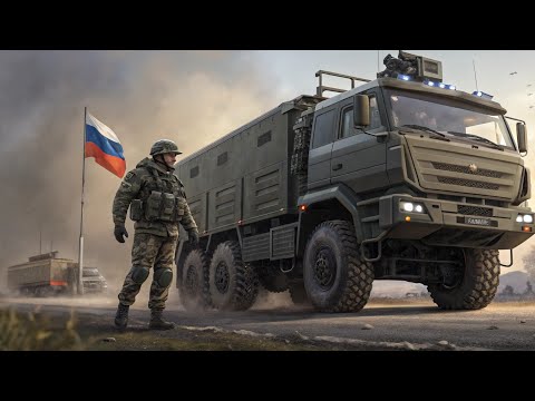 Видео: КамАЗ Мустанг 6x6 (модернизированный) 2026 — мощь и технология нового поколения!