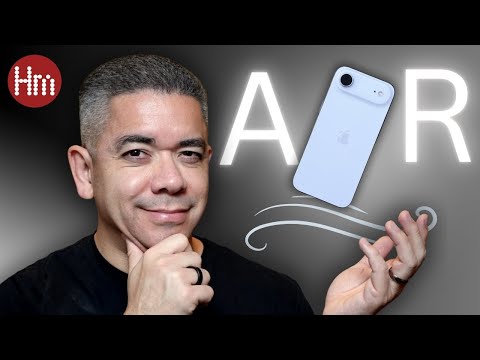 Видео: iPhone Air от Apple — медовый месяц...