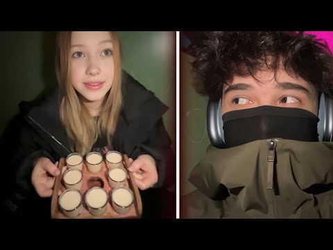 Видео: ЛЕРА НАПОИЛА МОЛОКОМ РОСТИКА, ХЕЛИНА И ЮРУ | КИШКИ СКВАД